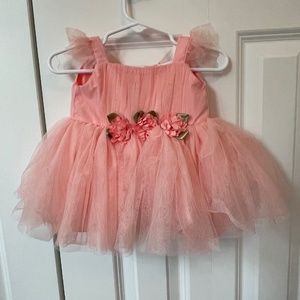 Pink Girls Dress 6M